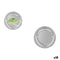 Bordenset Algon Zilverkleurig 20 cm 10 Onderdelen (18 Stuks)
