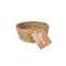 Veelzijdige mand Privilege Bruin vlechtwerk Rond ø 12 x 5 cm (36 Stuks)