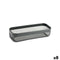 Veelzijdige mand Confortime Zwart Metaal 30,5 x 11,5 x 7 cm (8 Stuks)