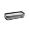 Veelzijdige mand Confortime Zwart Metaal 30,5 x 11,5 x 7 cm (8 Stuks)