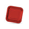Bordenset Algon Rood 20 cm 10 Onderdelen (18 Stuks)