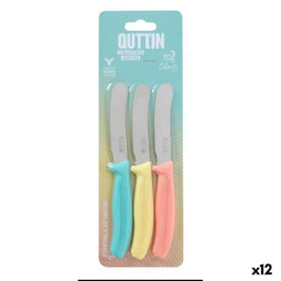 Keukenmes Quttin Basic 20 cm 0,8 mm 3 Onderdelen (12 Stuks)