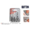 Messen Set Quttin Nero 4 Onderdelen (6 Stuks)