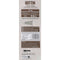 Keukenmes Quttin Banno Takamura Bruin Zilverkleurig 12 cm (12 Stuks)