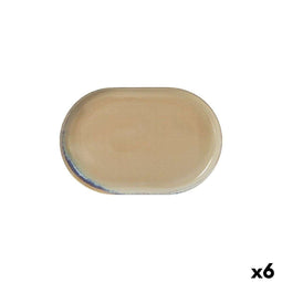 Serveerschaal La Mediterránea Cies Ovalen 25 x 15 x 2,2 cm (6 Stuks)
