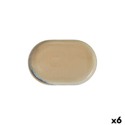 Serveerschaal La Mediterránea Cies Ovalen 20 x 13 x 2 cm (6 Stuks)