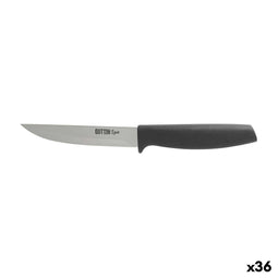 Keukenmes Quttin Laos Zwart Zilverkleurig 11 cm 20 x 2 x 2 cm Multifunctioneel (36 Stuks)