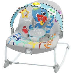 Schommelligstoel - BABY EINSTEIN - Ocean Explorers Kick to It Opus Musical Infant to Toddler Rock...