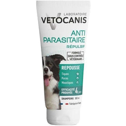 VETOCANIS Anti-vlooien- en anti-tekenshampoo - voor honden - 300 ml