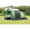 Inflatable camping tent - 3 places - KAMPA - Brean 3 AIR - Green and black