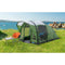 Inflatable camping tent - 3 places - KAMPA - Brean 3 AIR - Green and black
