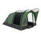 Opblaasbare kampeertent - 4 plaatsen - KAMPA - Brean 4 AIR - Groen en zwart