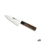 Keukenmes Quttin DEBA Takamura Bruin Zilverkleurig 11 cm (12 Stuks)