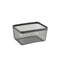 Veelzijdige mand Confortime Zwart Metaal 30,5 x 23 x 15,2 cm (8 Stuks)