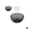 Fruitschaal Confortime Metaal 30 x 30 x 13,5 cm (6 Stuks)