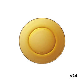 Dessertbord Duralex Lys Amber Ø 19 cm ø 19 x 1,8 cm (24 Stuks)
