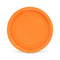 Bordenset Algon Oranje 20 cm 10 Onderdelen (24 Stuks)
