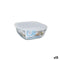 Lunchbox Duralex Wit Transparant 610 ml (12 Stuks)