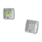 Bordenset Algon Zilverkleurig 18 cm 12 Onderdelen (18 Stuks)