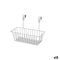 Veelzijdige mand Confortime Grijs Metaal 28 x 15 x 21 cm (12 Stuks)