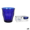 Glazenset Duralex Picardie Blauw Kristal 6 Onderdelen 250 ml (12 Stuks)