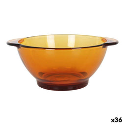Kom Duralex Lys Kristal Amber 510 ml 16,4 x 13,4 x 6,7 cm (36 Stuks)
