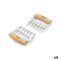 Vlees versnipperaar Algon 1,8 mm 2 Onderdelen (12 Stuks)