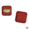 Bordenset Algon Rood 23 cm 10 Onderdelen (18 Stuks)