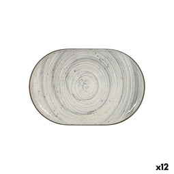Serveerschaal La Mediterránea Vortex Ovalen 30 x 20 x 2,5 cm (12 Stuks)