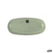 Serveerschaal La Mediterránea Macarella green Ovalen 25 x 12 x 2,2 cm (24 Stuks)