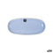 Serveerschaal La Mediterránea Macarella blue Ovalen 25 x 12 x 2,2 cm (24 Stuks)