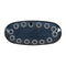 Serveerschaal La Mediterránea Macarella blue Ovalen 29 x 13,5 x 2,4 cm (24 Stuks)