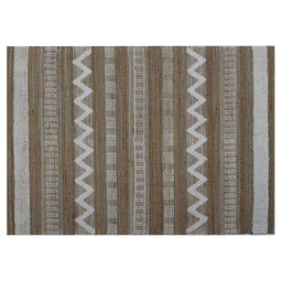 Tapijt Home ESPRIT Wit Bruin Boho 200 x 300 x 1 cm