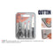 Messen Set Quttin Nero 5 Onderdelen (4 Stuks)