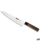 Keukenmes Quttin GYUTOU Takamura Bruin Zilverkleurig 20 cm (12 Stuks)
