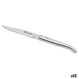 Vleesmes Quttin Kobe Zilverkleurig 10,5 cm (12 Stuks)