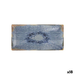 Serveerschaal La Mediterránea Aelia Rechthoekig 30 x 15 x 2 cm (18 Stuks)