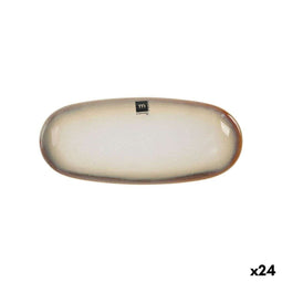 Serveerschaal La Mediterránea Fustam Ovalen 29,5 x 12,7 x 2,4 cm (24 Stuks)