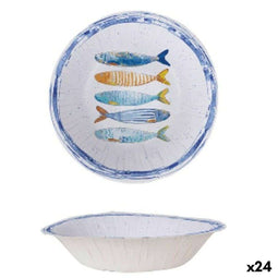 Bordenset Inde 450 ml 6 Onderdelen (24 Stuks)