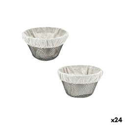 Broodmand Metaal 18 x 18 x 10 cm (24 Stuks)