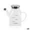 Flesje La Mediterránea Transparant Zilverkleurig Metaal Borosilicaatglas 0,5 L (12 Stuks)