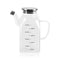 Flesje La Mediterránea Transparant Zilverkleurig Metaal Borosilicaatglas 0,75 L (12 Stuks)