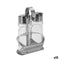 Specerijenset Transparant Zilverkleurig 12 x 8 x 19 cm (12 Stuks)