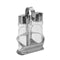 Specerijenset Transparant Zilverkleurig 12 x 8 x 19 cm (12 Stuks)