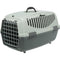 TRIXIE Capri 2 transportbox - XS-S - 37 x 34 x 55 cm - Antraciet, grijs en groen - Voor honden