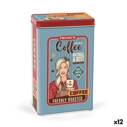 Metalen Blik Quttin COFFEE (12 Stuks)