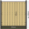 Tuindeco - Berton paal Schelde antraciet gecoat eindmodel 277 cm Tuindeco
