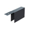 Tuindeco - U-profiel zwart 100 mm Tuindeco