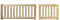 Tuindeco - Tuinhekdeur Modern deluxe Tuindeco