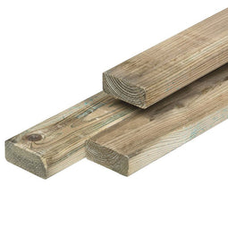 Tuindeco - Regel Midden-Europees grenen 2,8x7,0x400 cm Tuindeco